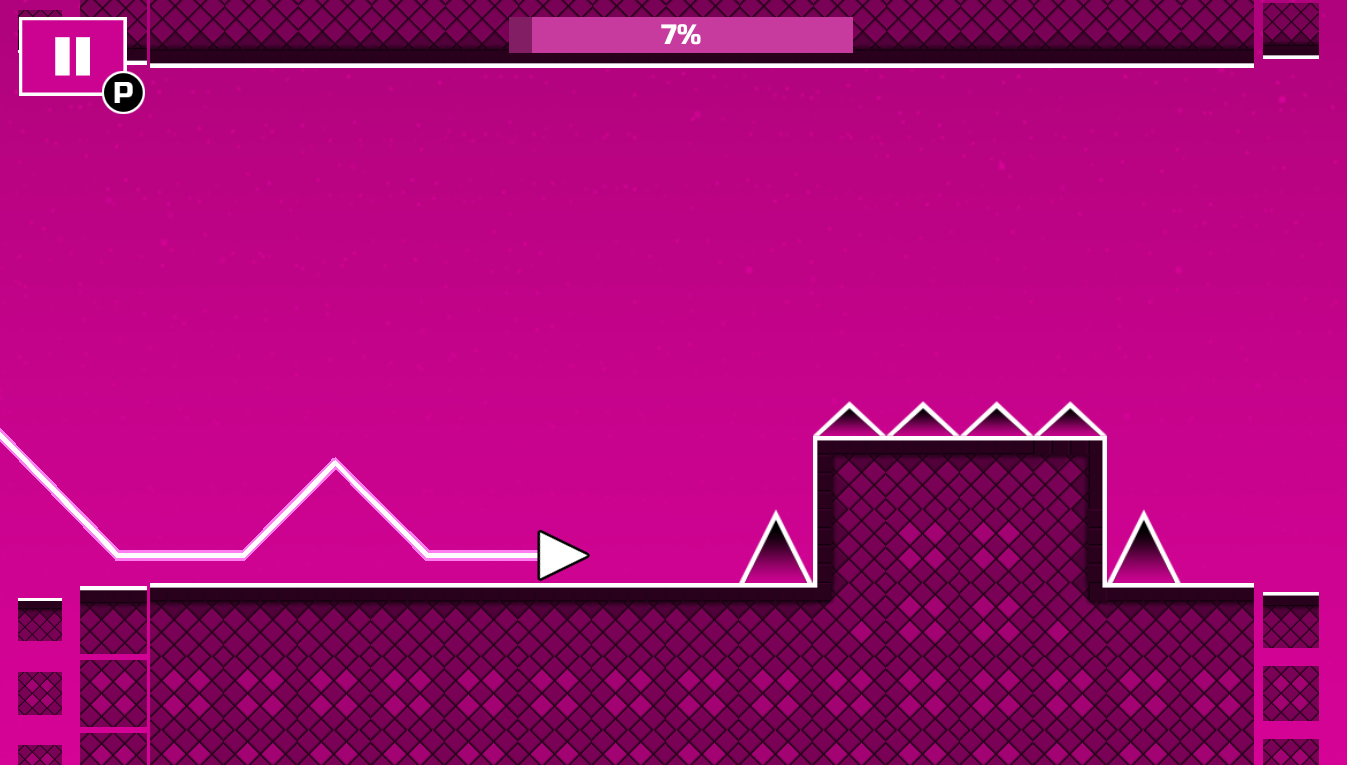 Space Waves Game Screenshot