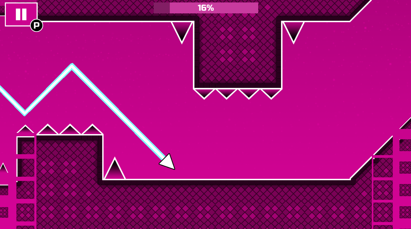 Space Waves Game Screenshot